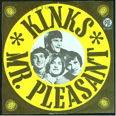 KINKS Mr. Pleasant / This Is Where I Belong (PYE 17314) Holland 1967 PS 45